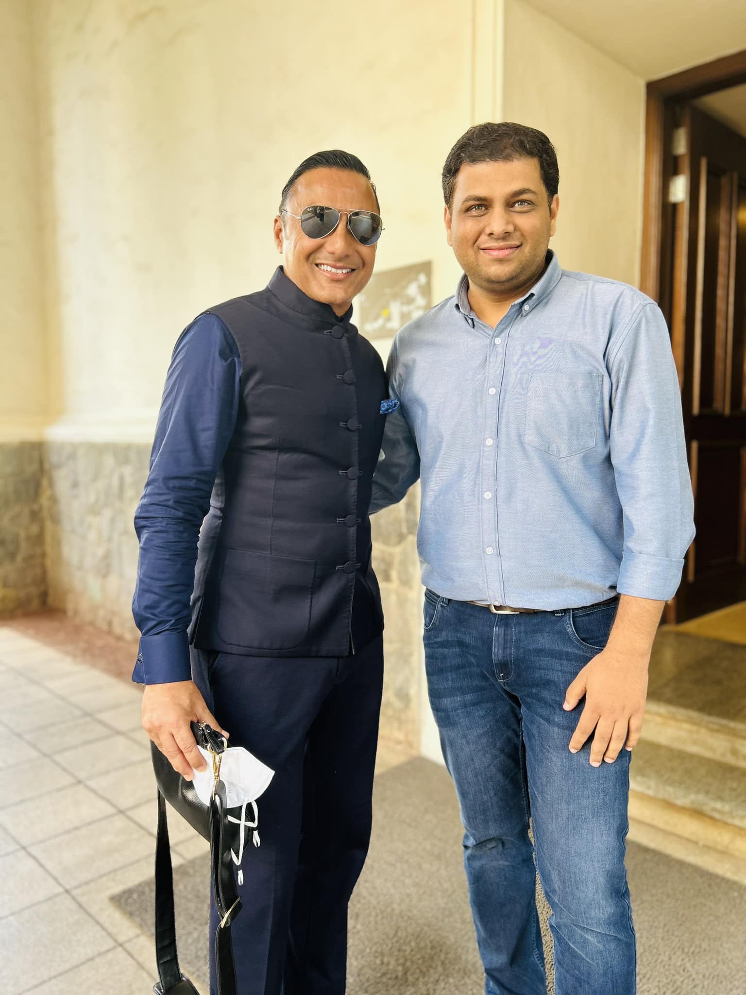 An unforgettable event with the charismatic Bollywood actor Rahul Bose at a corporate event in Goa