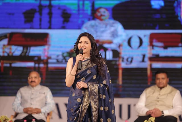 Bhagyashree at an event