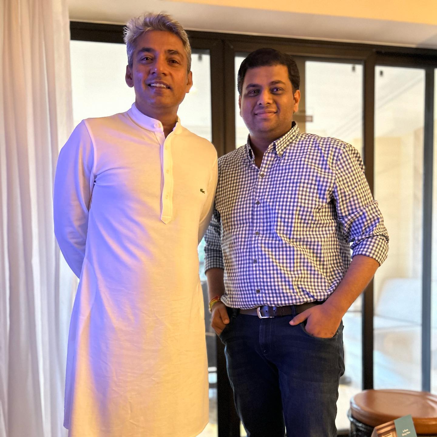 Legendry Ajay Jadeja at a corporate show in Goa
