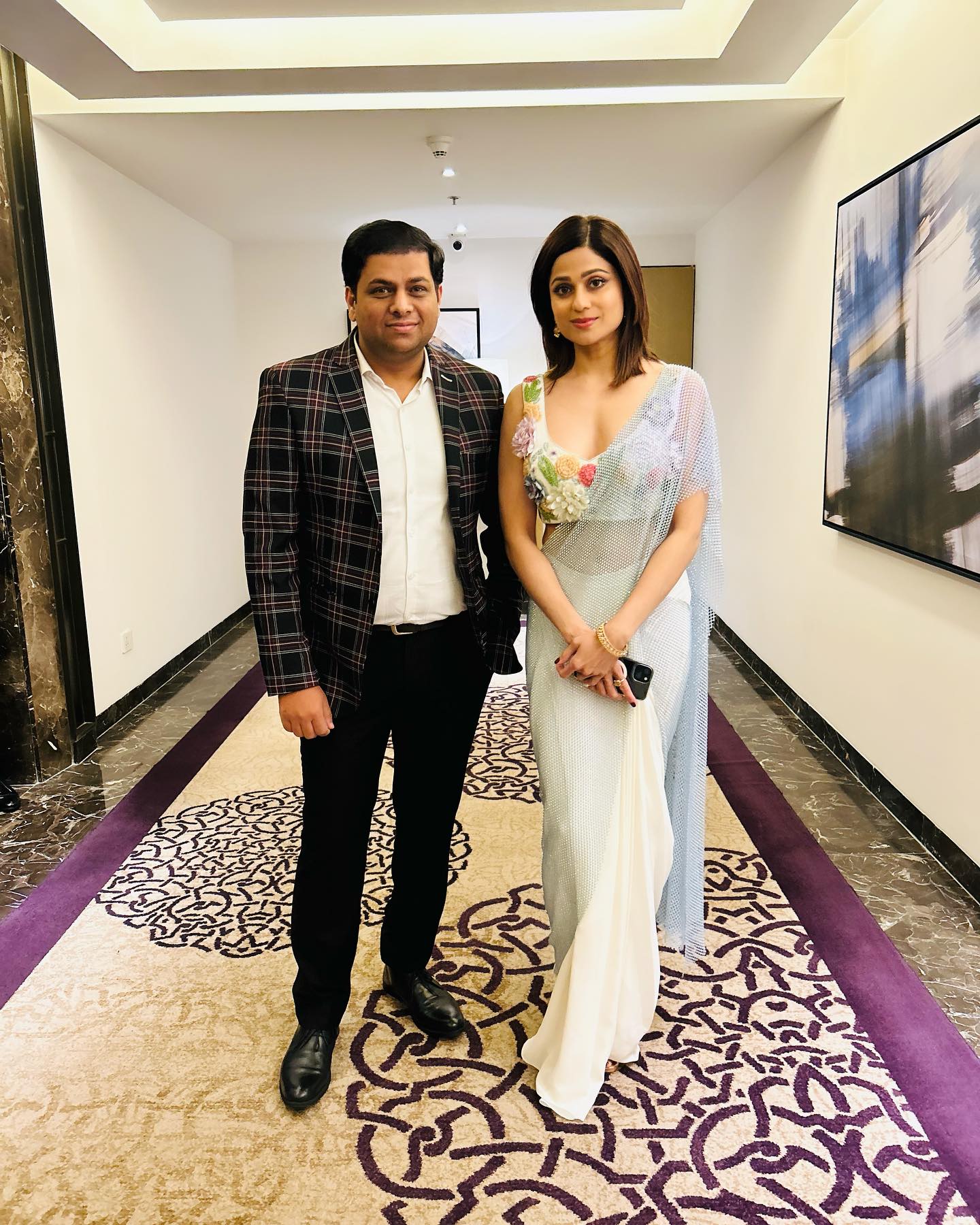 An Event with Bollywood Diva Shamita Shetty at Mayfair Tea Resort in Siliguri.