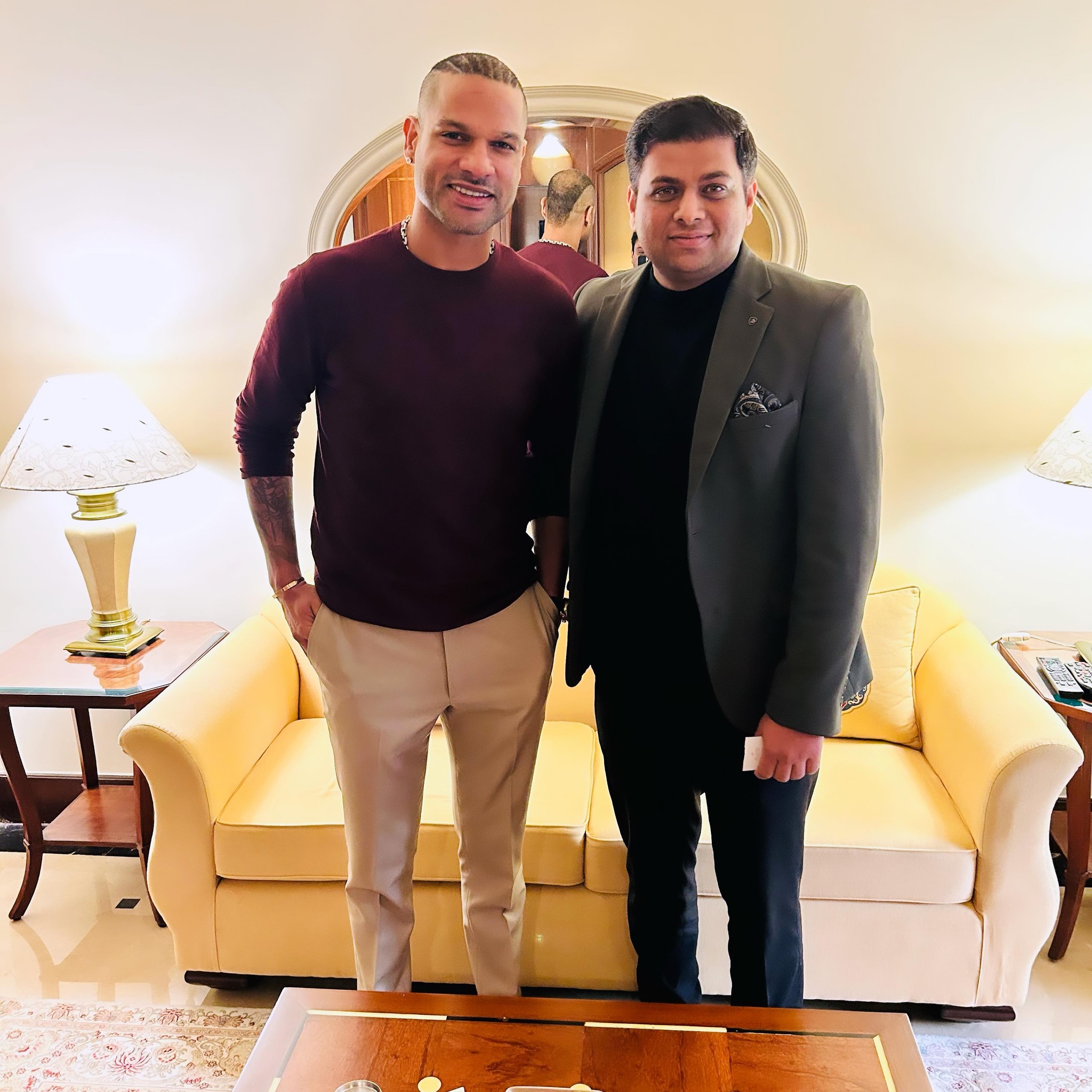 An Inspiring Evening with Shikhar Dhawan in New Delhi