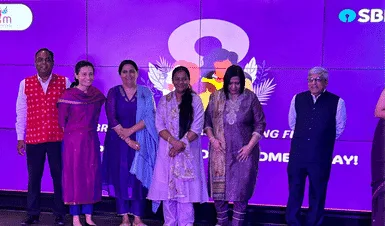 Arunima Sinha at a corporate event of SBI