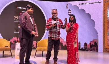 Sanjay Mishra at a corporate event