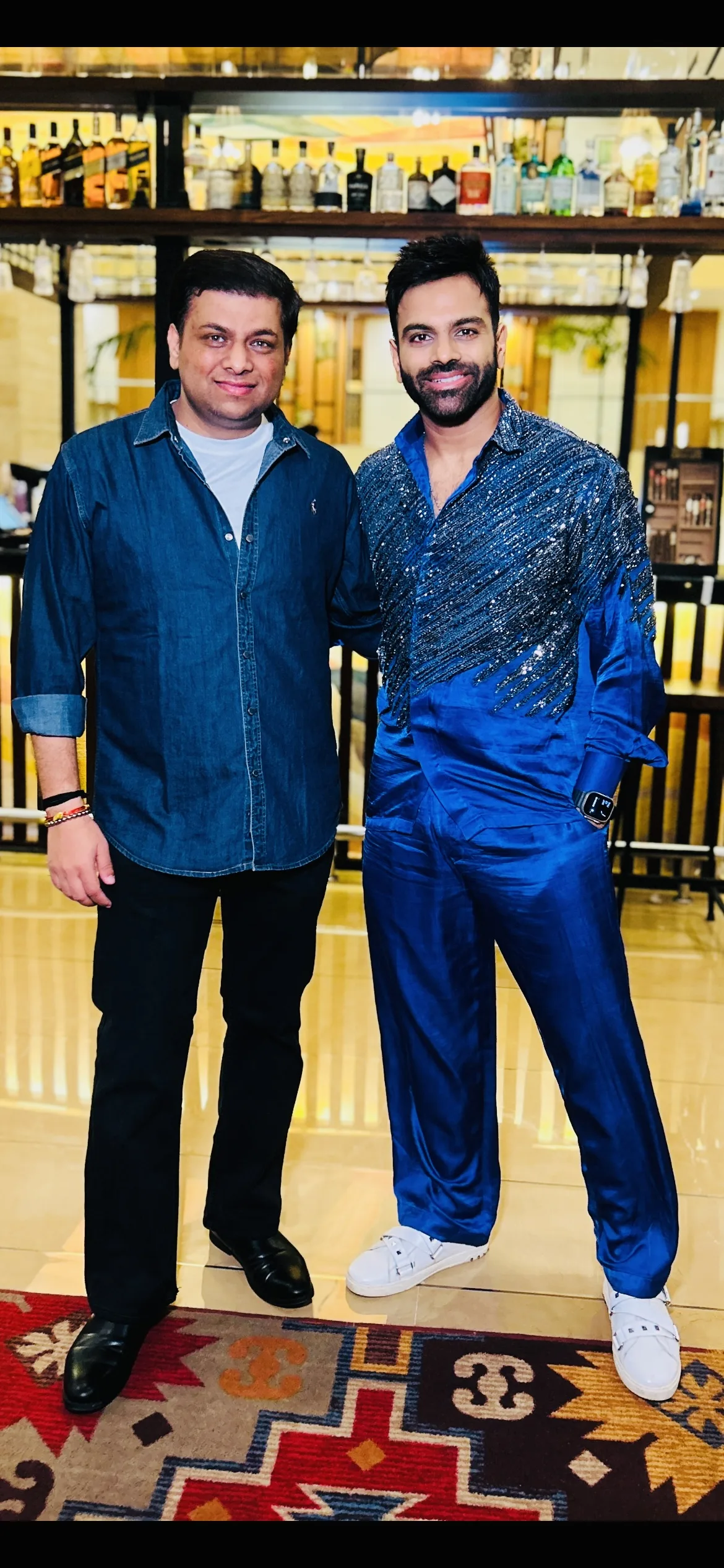 Yogesh Kumar with Sreerama Chandra