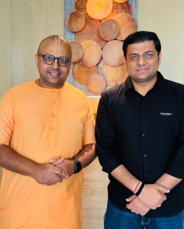 A Motivational Evening with Gaur Gopal Das at the Westin.